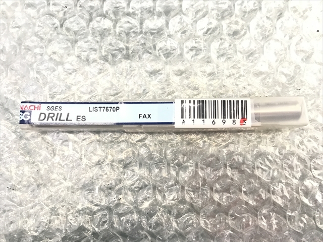 不二越,NACHI ストレートドリル 新品 LIST7570P 6.9