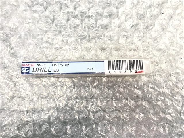 不二越,NACHI ストレートドリル 新品 LIST7570 4.3
