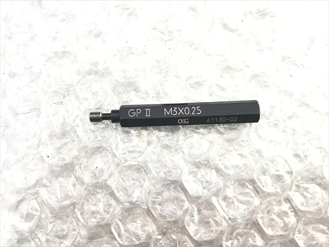 OSG ネジプラグゲージ M3×0.25