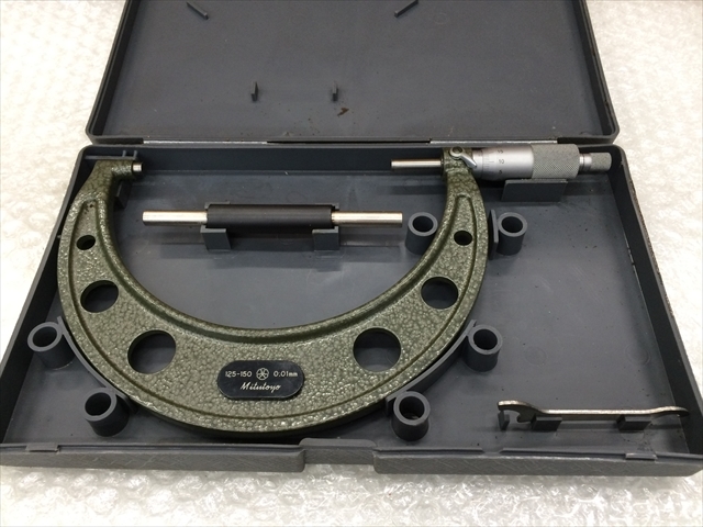 ミツトヨ 外側マイクロメーター OM-150(103-142A)