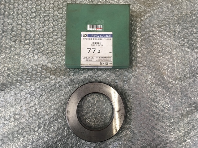 新潟精機 リングゲージ 呼77