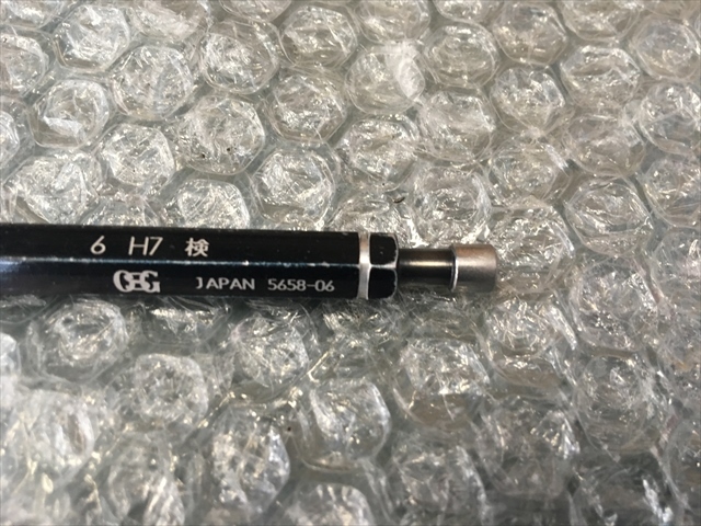 OSG 限界栓ゲージ φ6 H7 検