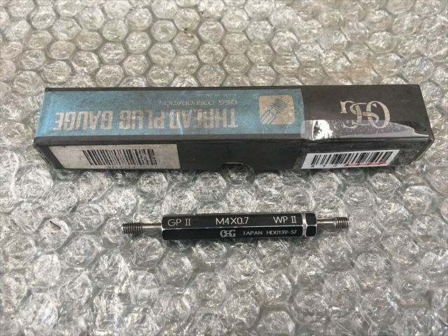 OSG ネジプラグゲージ M4×0.7