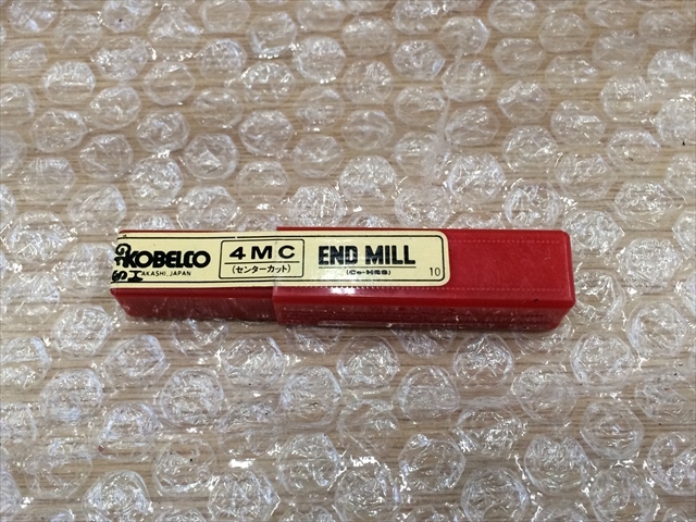 コベルコ,KOBELCO エンドミル 新品 4MC-9
