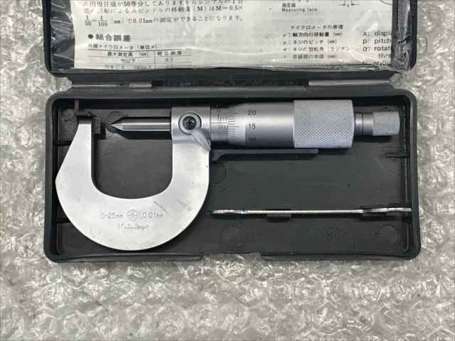 ミツトヨ クリンプハイトマイクロメータ CHM-25