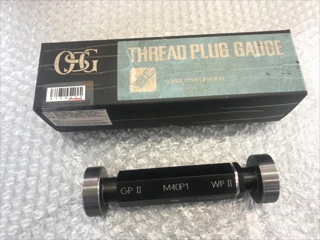OSG ネジプラグゲージ M40P1