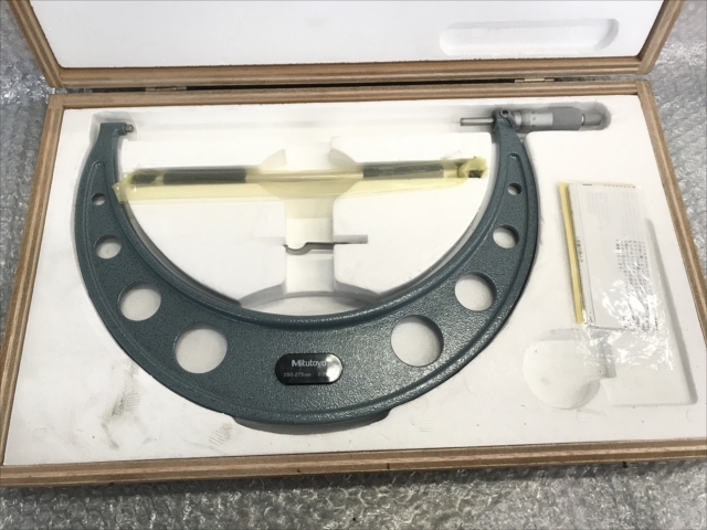 ミツトヨ 片球面マイクロメーター BMS-275