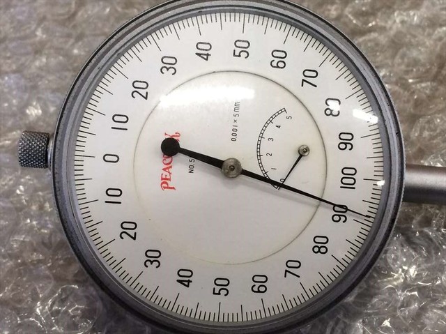 PEACOCK ダイヤルゲージ No.55