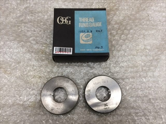 OSG ネジリングゲージ M26P1