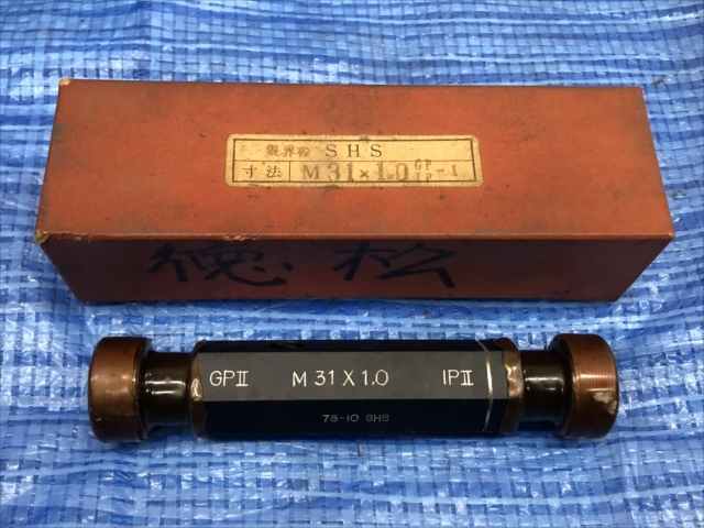 SHS ネジプラグゲージ M31P1.0