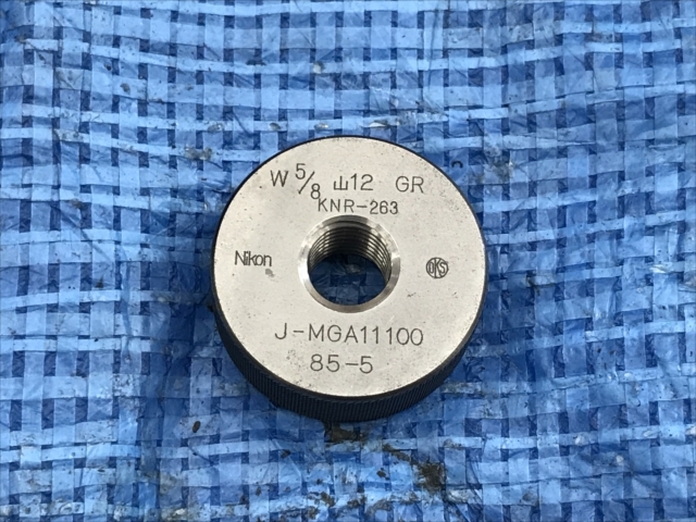 OKS ネジリングゲージ W5/8 山12