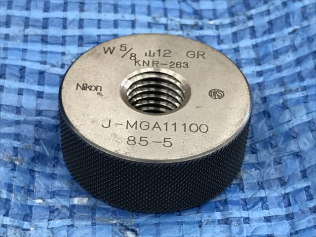 OKS ネジリングゲージ W5/8 山12