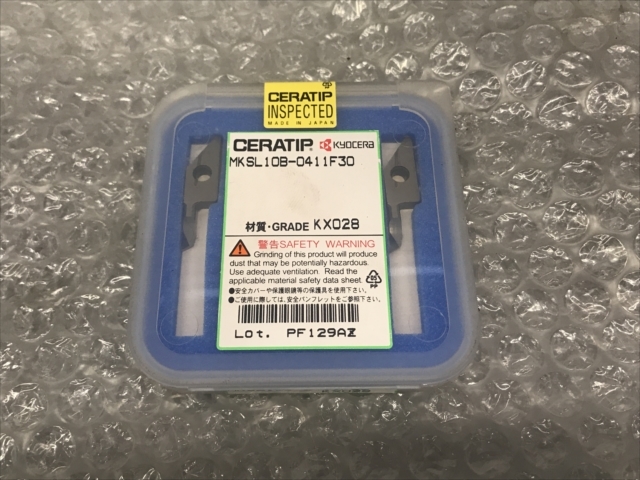 京セラ スローアウェイチップ 新品 MKSR05B-0418NK