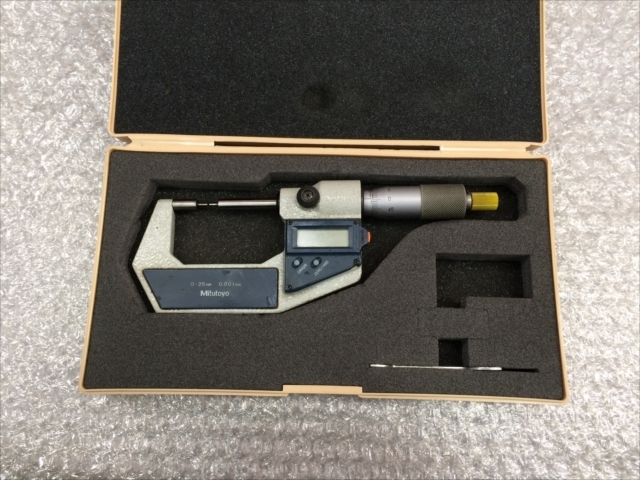 ミツトヨ デジタルスプラインマイクロメーター SPM-25DM