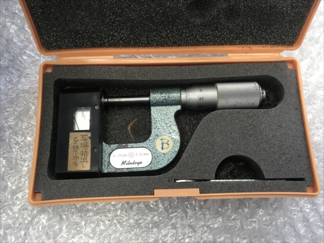 ミツトヨ 指示マイクロメーター BTM-25(227-101)