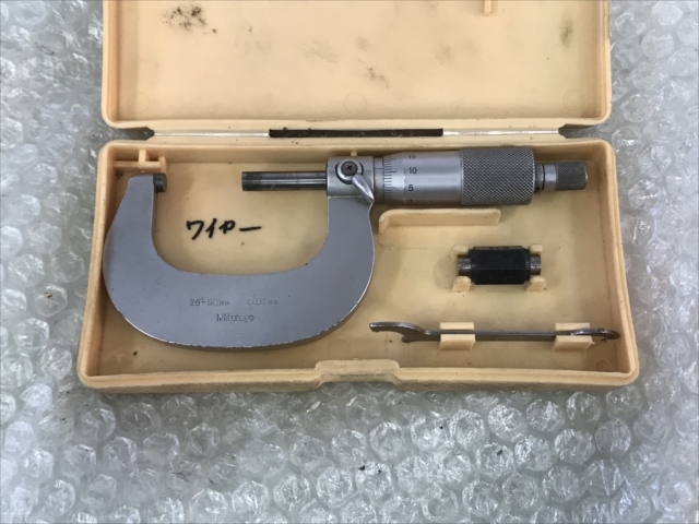 ミツトヨ 外側マイクロメーター M210-50(101-104)