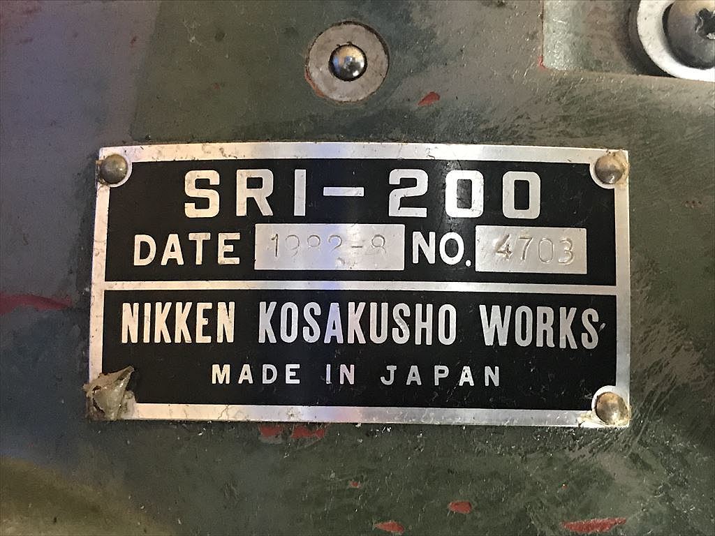 日研,NIKKEN インデックス SRI-200