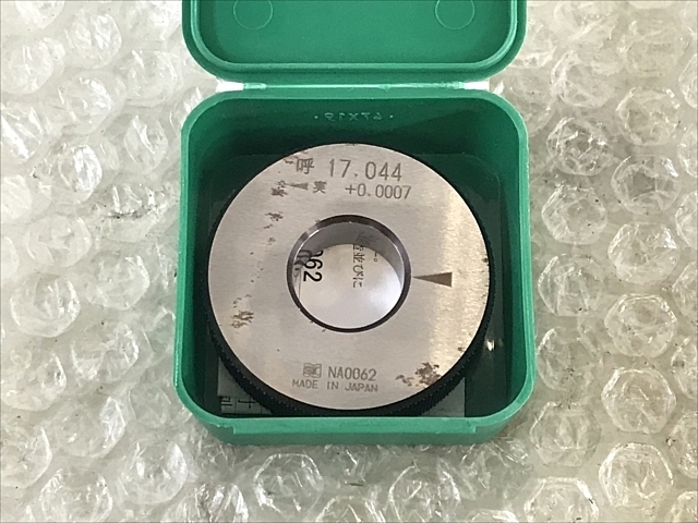 新潟精機 リングゲージ Φ17.044