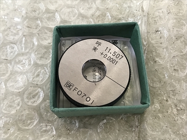 新潟精機 リングゲージ Φ11.507