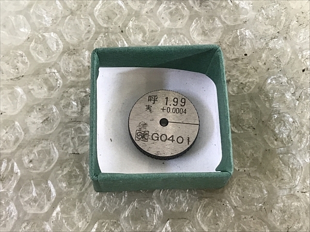 新潟精機 リングゲージ Φ1.99
