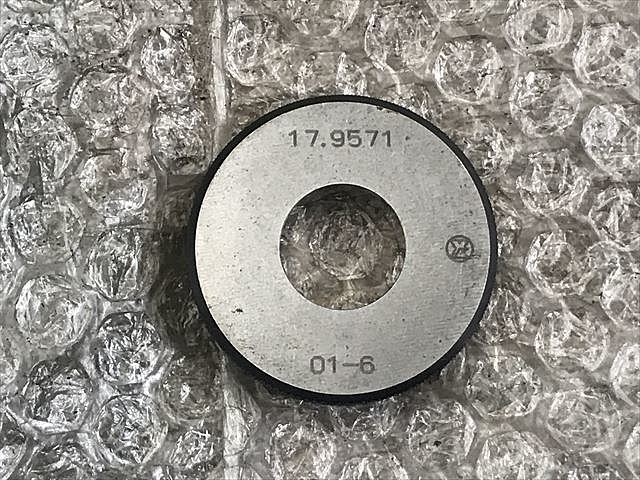 八ヶ根工業 リングゲージ 17.9571