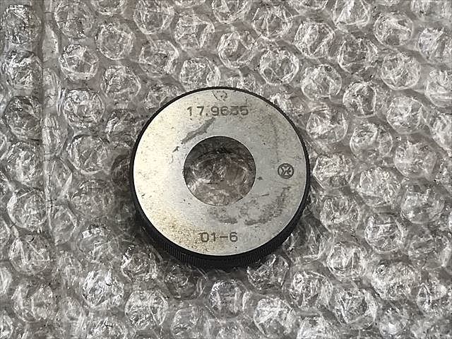 八ヶ根工業 リングゲージ 17.9635