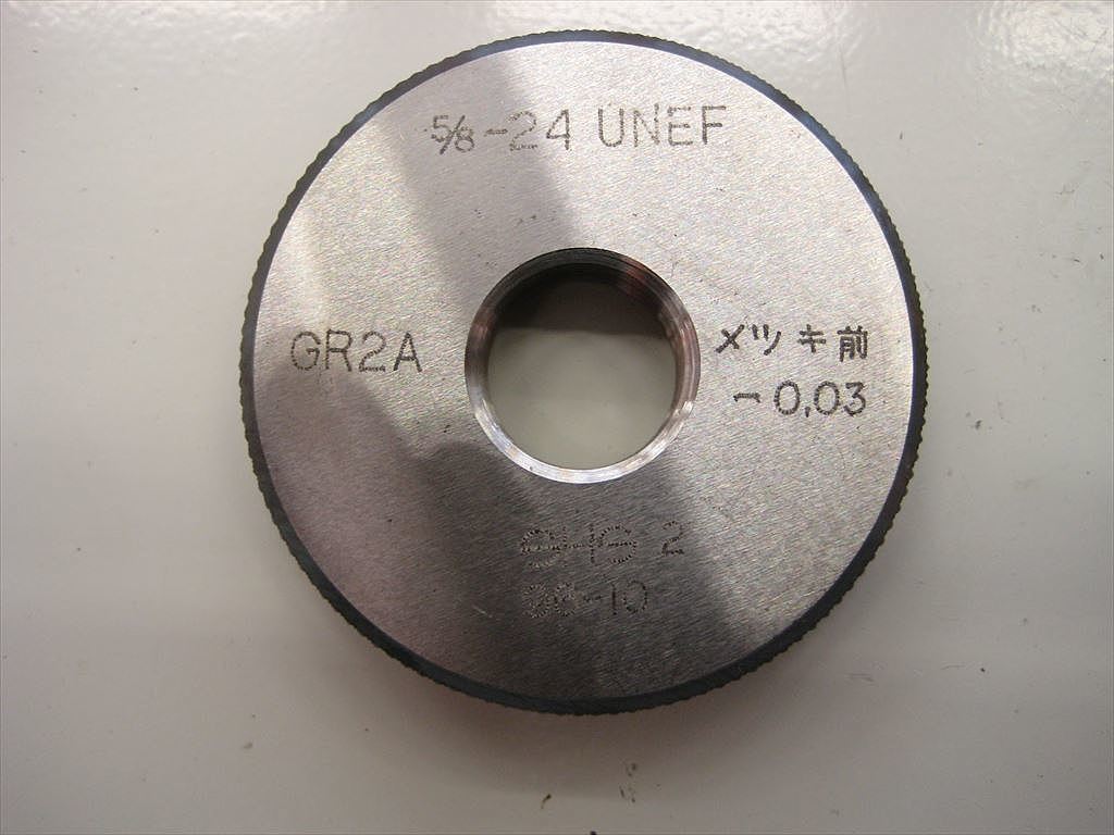 測範社 ネジリングゲージ 5/8-24UNEF