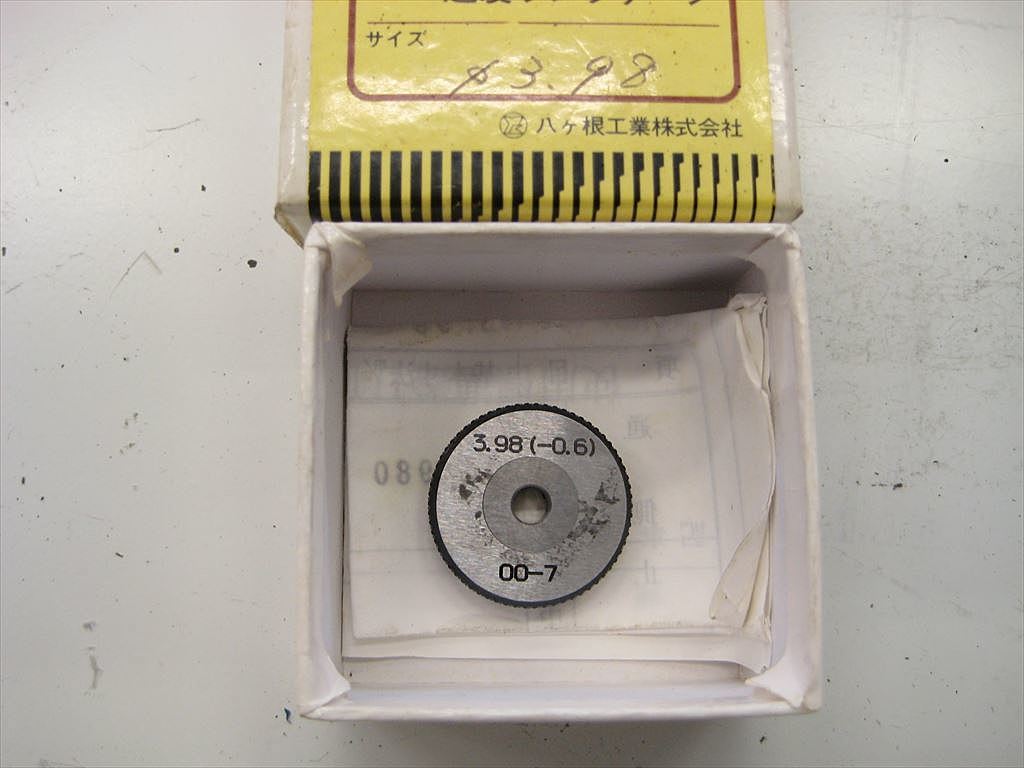 アルプスゲージ リングゲージ 3.98