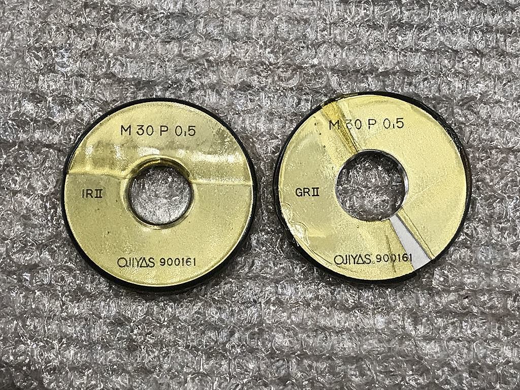 OJIYAS ネジリングゲージ 新品 M30P0.5