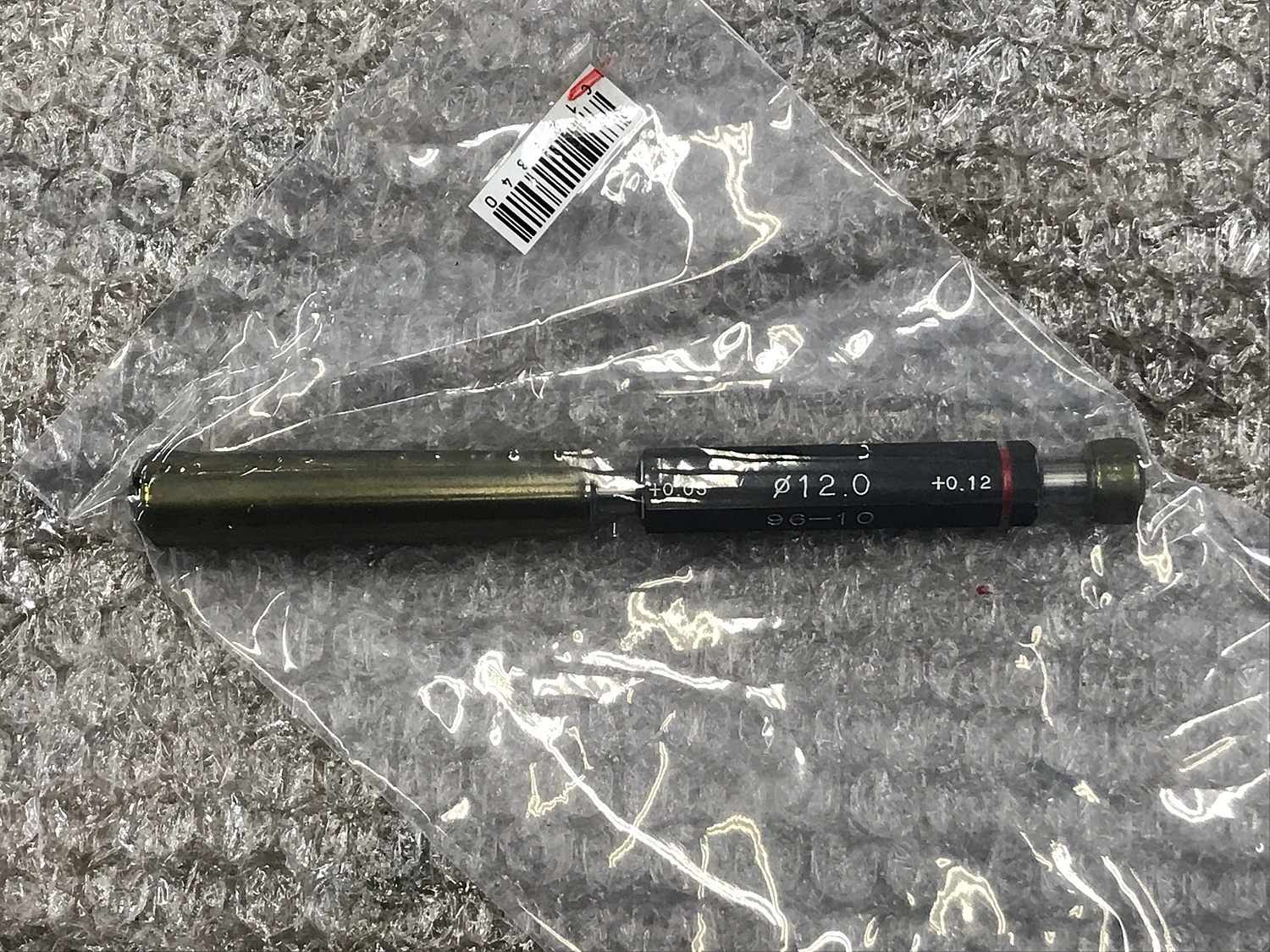 アルプスゲージ 限界栓ゲージ Φ12.0