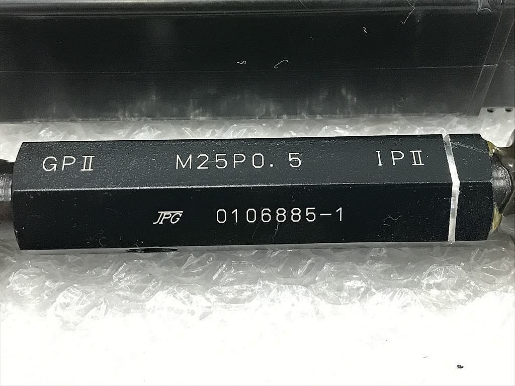 JPG ネジプラグゲージ 新品 M25P0.5