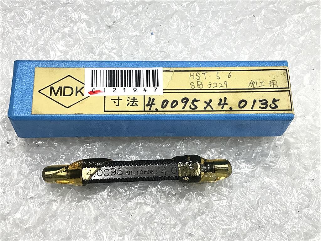 MDK 限界栓ゲージ 新品 4.0095x4.0135