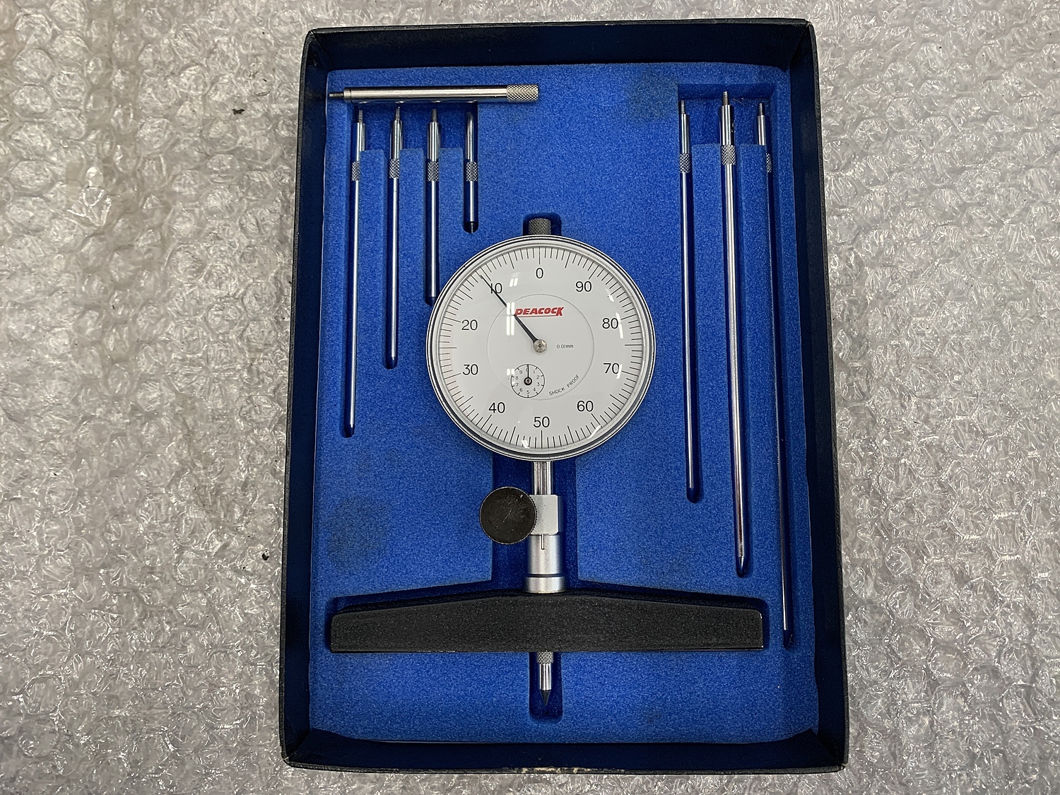 PEACOCK ダイヤルデプスゲージ T-1
