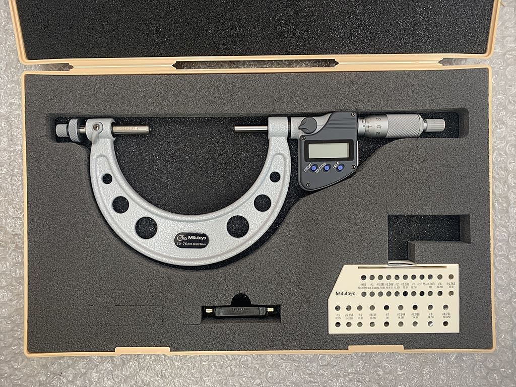 ミツトヨ ボール歯車マイクロメーター GMB-75MJB
