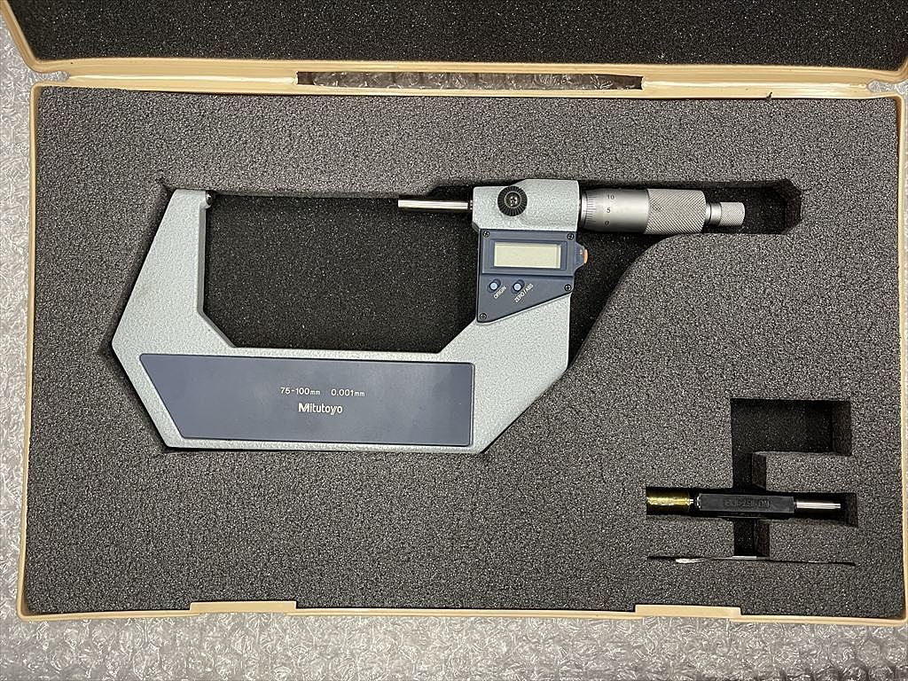 ミツトヨ 片球面マイクロメーター BMS-100DM