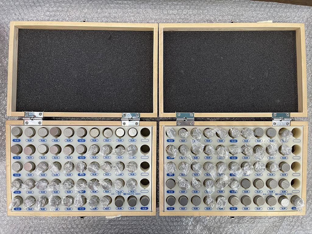 新潟精機 ピンゲージセット AA-18A/AA-18B