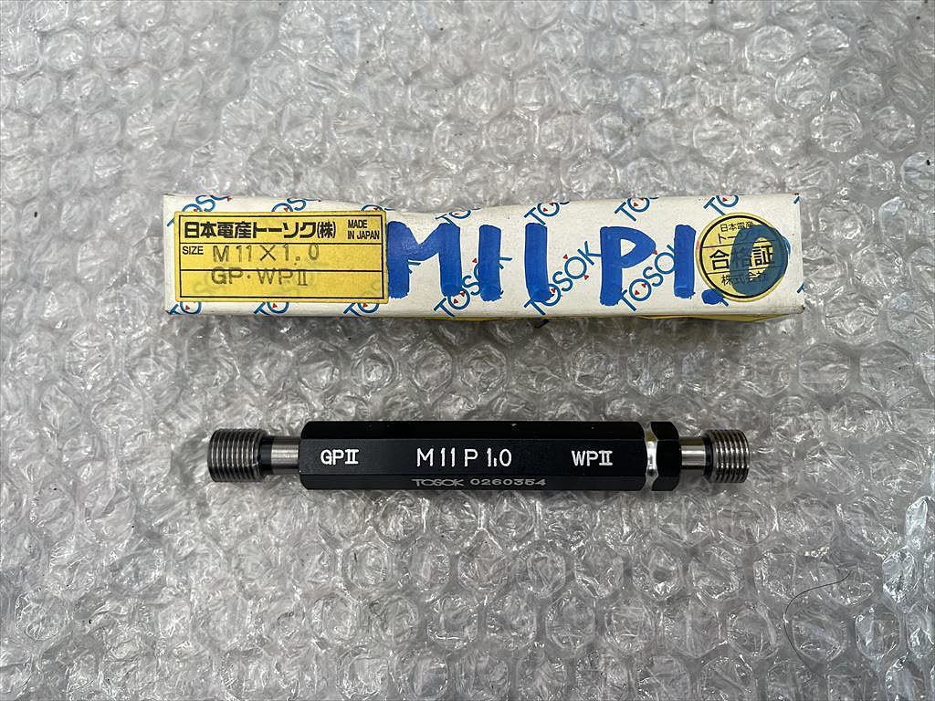 トーソク ネジプラグゲージ M11P1.0