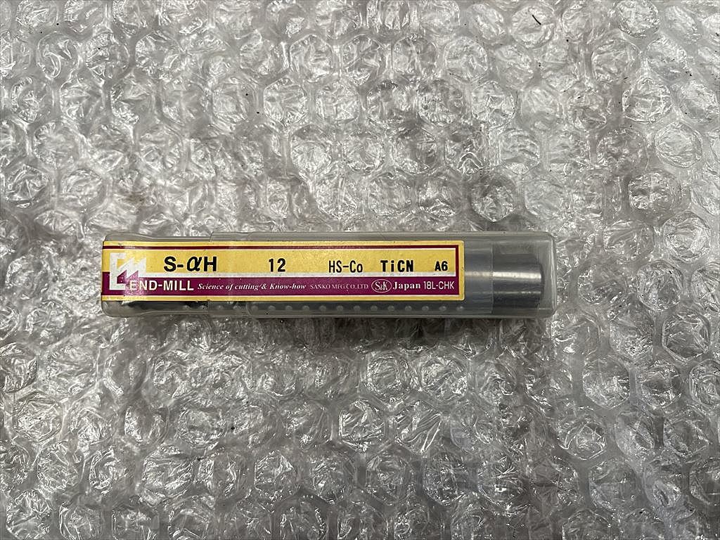 S&K エンドミル 新品 S- αH12