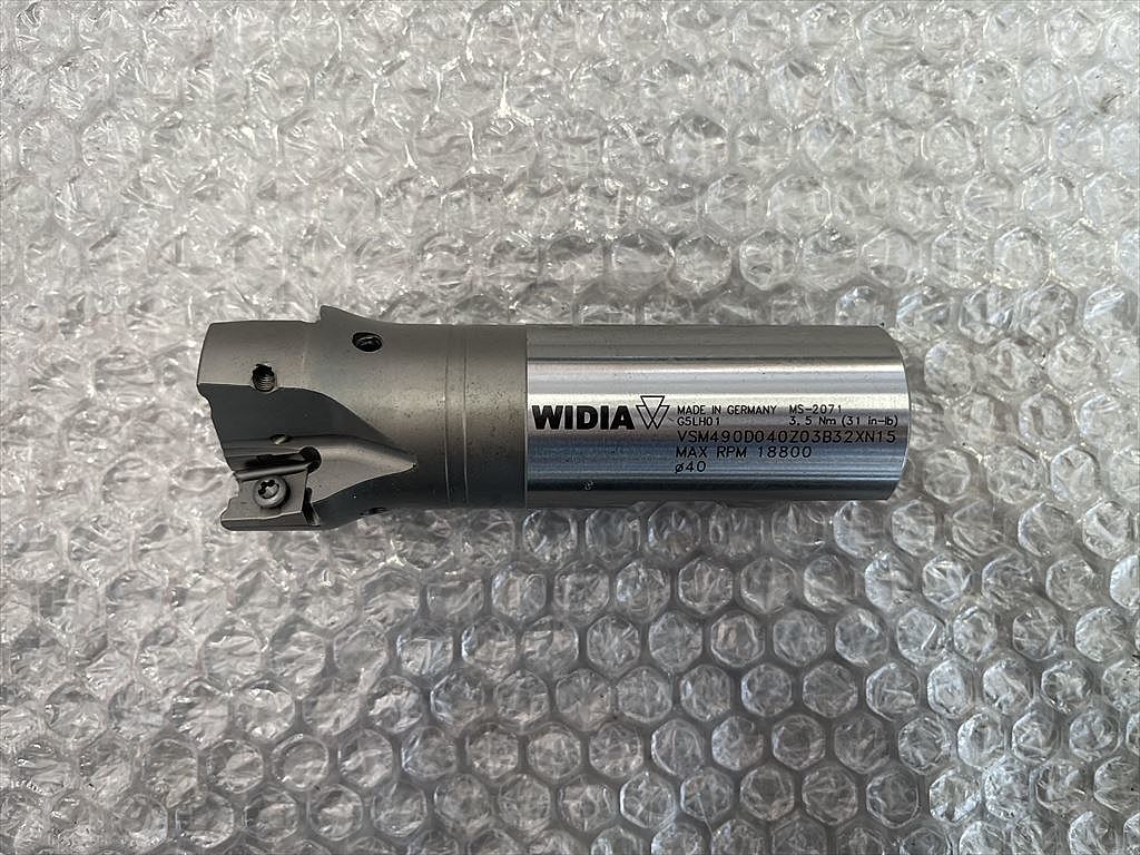 WIDIA フェイスミルカッター VSM490D040Z03B32XN15