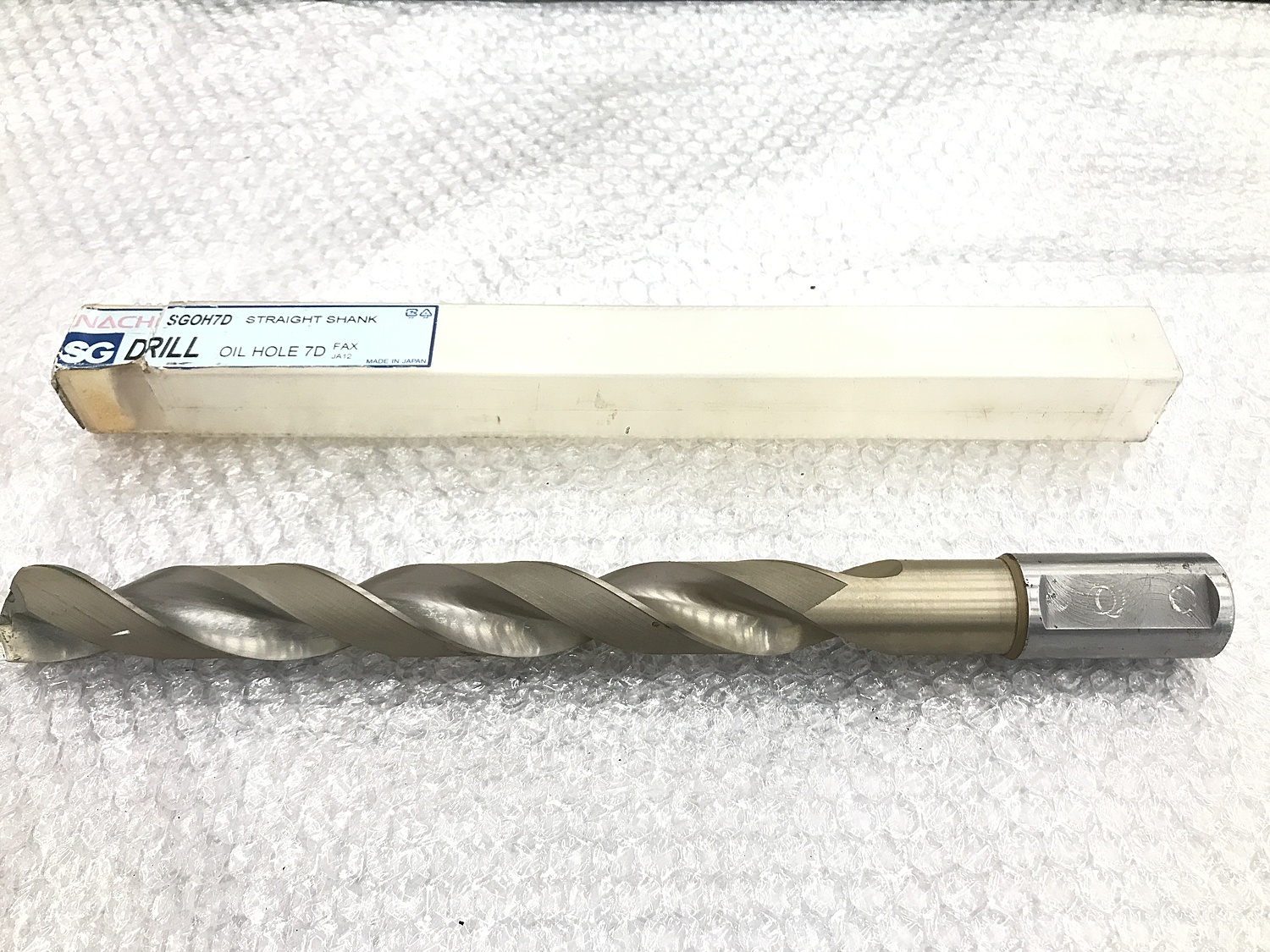 不二越,NACHI ストレートドリル SGOH7D 29.0