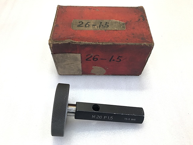 測範社 ネジゲージセット M26P1.5