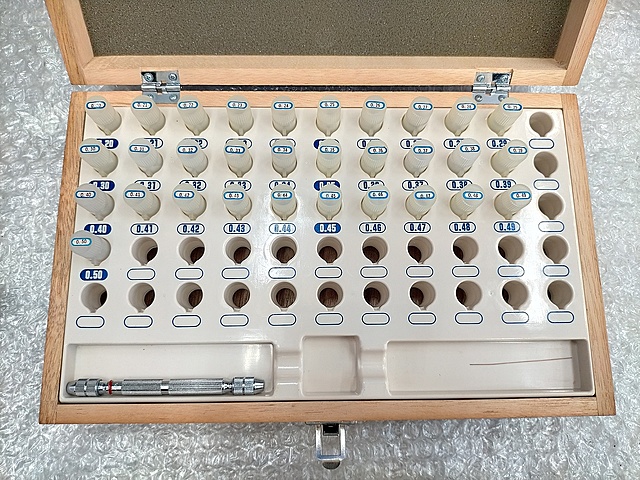 新潟精機 ピンゲージセット AA-0A