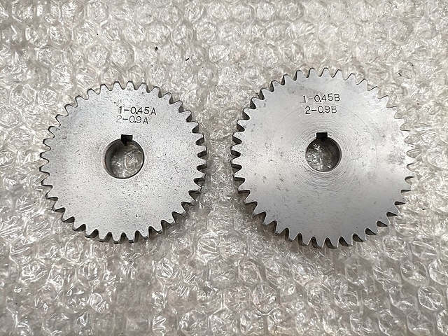 KIRA タッピングギア KTV-1用1-0.45/2-0.9