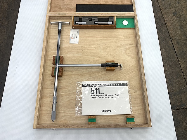 ミツトヨ マイクロメーターヘッド付シリンダーゲージ 511-305
