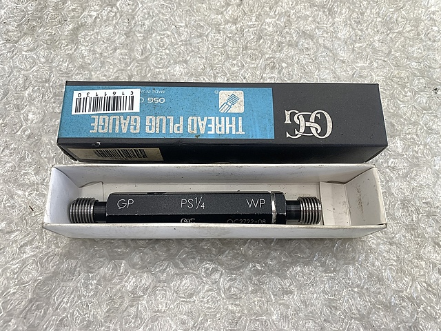 OSG ネジプラグゲージ PS1/4