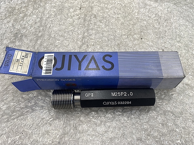 オヂヤセイキ ネジプラグゲージ M25P2