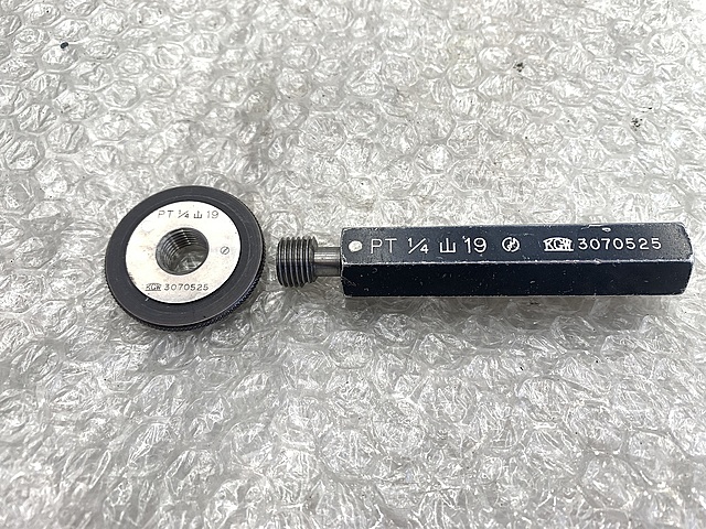 KGW ネジプラグゲージ PT1/4