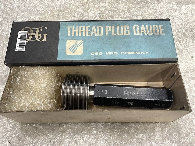 OSG ネジプラグゲージ M50P3