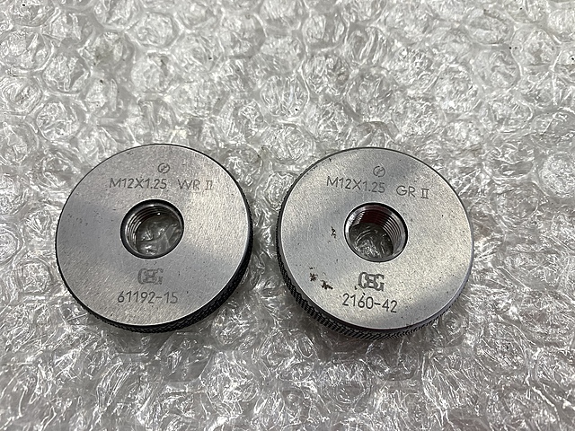 OSG ネジリングゲージ M12P1.25