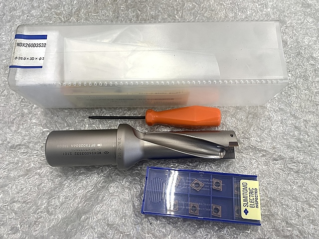 住友電工(イゲタロイ) スローアウェイドリル WDX260D3S32